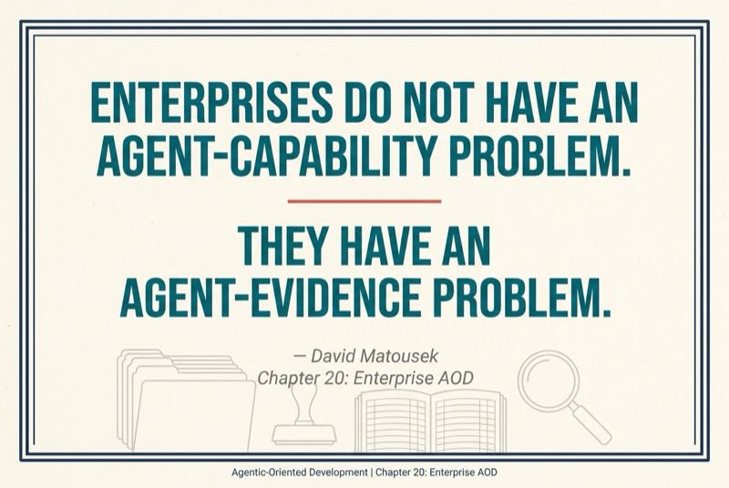 Agent-Evidence Problem Quote Poster