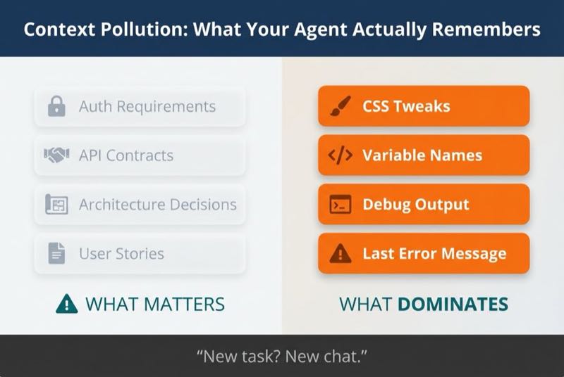 Context Pollution: What Your Agent Remembers