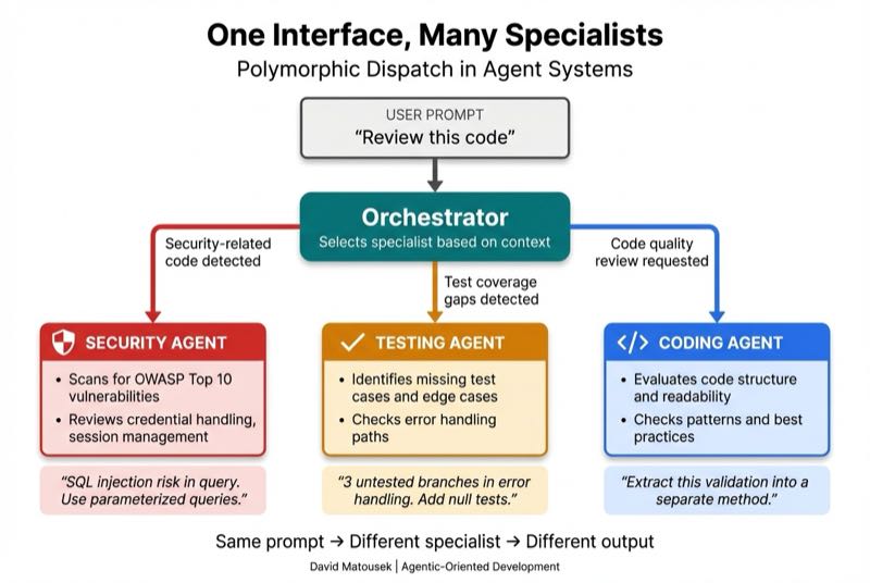 One Interface, Many Specialists: Polymorphic Dispatch